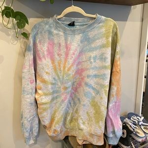 Pacsun tie dye crew neck